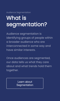 Learn about Segmentation