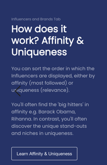 Learn Affinity & Uniqueness