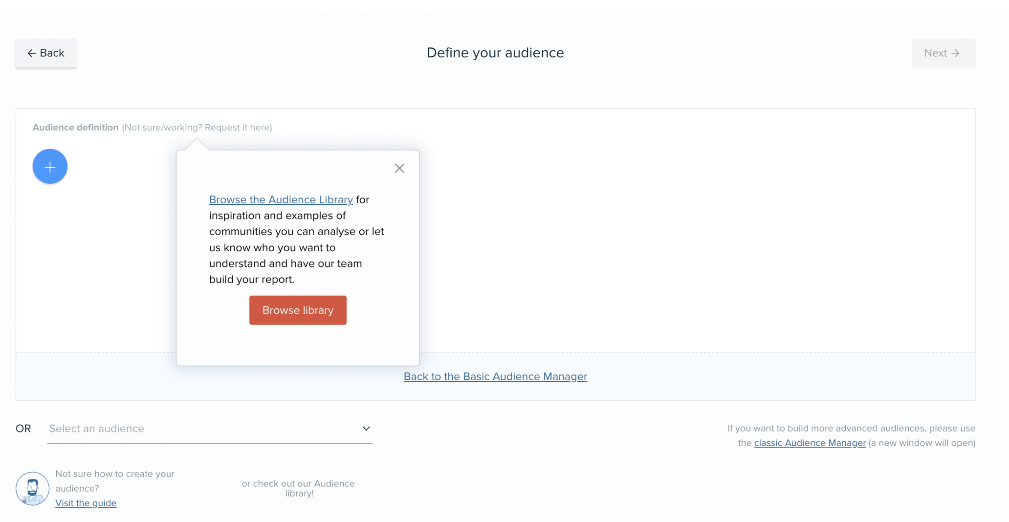 How to use the Audience Library feature when defining your audience in ...