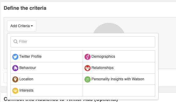 Audience Manager in Connect